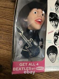 The Beatles (Paul McCartney) 1964 Remco hard body doll in original box ex cond