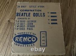 The Beatles (Paul McCartney) 1964 Remco hard body doll in original box ex cond