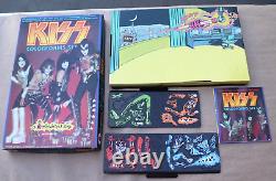 VINTAGE 1979 KISS AUCION COLORFORMS TOY SET COMPLETE with BOX UNUSED NEW