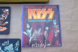 VINTAGE 1979 KISS AUCION COLORFORMS TOY SET COMPLETE with BOX UNUSED NEW