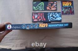 VINTAGE 1979 KISS AUCION COLORFORMS TOY SET COMPLETE with BOX UNUSED NEW