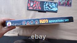 VINTAGE 1979 KISS AUCION COLORFORMS TOY SET COMPLETE with BOX UNUSED NEW