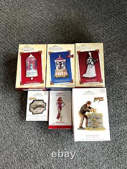 Variety of Hallmark Keepsake XMAS Ornaments LOT of (18) Star Wars Marilyn Monroe