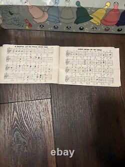 Vintage 1954 Knickerbocker Melode Musical Bells With Music Book and Original Boxes