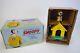 Vintage 1968 Snoopy Musical Doghouse Charles Schulz Peanuts Original Box And Tag