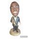 Vintage 1972 Louis Armstrong Chalkware Statue Satchmo Trumpet 16