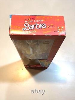 Vintage 1985 Music Lovin' Barbie Tempo Poupee Mattel #9988 Rare HTF NRFB