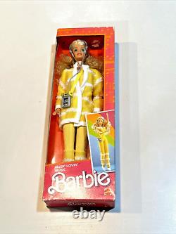 Vintage 1985 Music Lovin' Barbie Tempo Poupee Mattel #9988 Rare HTF NRFB