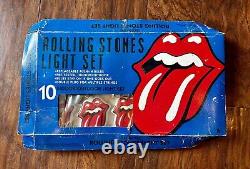Vintage 1997 Rolling Stones String Light With Original Box