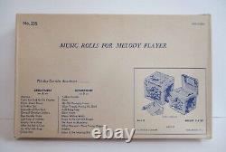 Vintage Chein Melody Maker Music Rolls Original Box of 12 No. 235 1930s