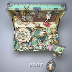 Vintage Enesco Precious Moments Toy Chest Motion Music Box My Favorite Thing1991