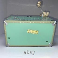 Vintage Enesco Precious Moments Toy Chest Motion Music Box My Favorite Thing1991