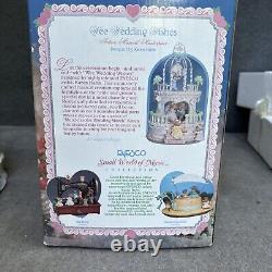 Vintage Enesco Small World Of Music Wee Wedding Wishes Action Musical WORKS