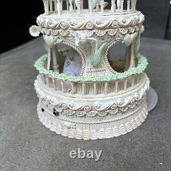 Vintage Enesco Small World Of Music Wee Wedding Wishes Action Musical WORKS