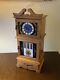 Vintage Jewelry Music Box Grandfather Clock Original Rare & Works Great