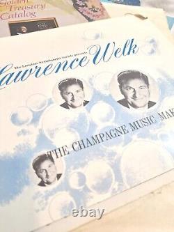 Vintage Lawrence Welk's Champagne Memories Set Of 4- 12 Vinyl Box Set