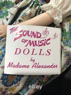 Vintage Madame Alexander Large Sound of Music Dolls Complete Set with Boxes
