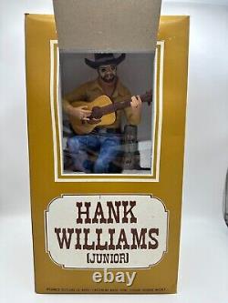 Vintage McCormick Hank Williams Jr. Bocephus Music Box Decanter New