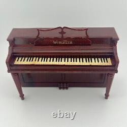 Vintage Miniature Wurlitzer Upright Piano Dollhouse Toy Sample in original box