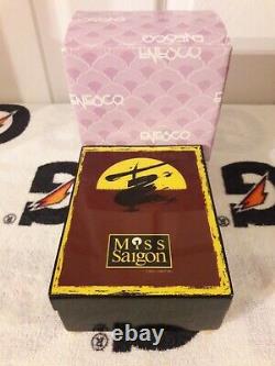 Vintage Miss Saigon Enesco Music Box The American Dream 1993 W ORIGINAL BOX