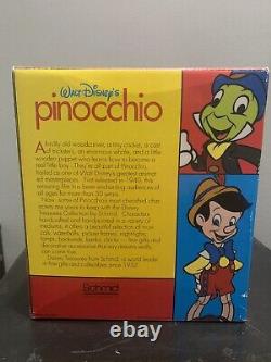 Vintage Pinocchio music box When you wish upon a star With Original Box