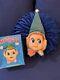 Vintage Rare Pull String Musical Elf Wall Hanging Japan Jingle Bells With Box