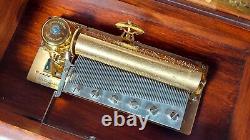 Vintage REUGE 72 Note 3 Air Music Box Playing Chopin (Video Inc.)