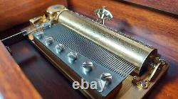 Vintage REUGE 72 Note 3 Air Music Box Playing Chopin (Video Inc.)