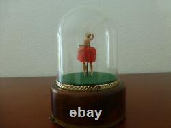 Vintage Reuge Dancing Ballerina Music Box Automaton (watch The Video)