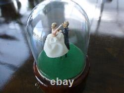 Vintage Reuge Dancing Couple Ballerina Music Box Automaton (watch The Video)