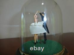 Vintage Reuge Dancing Love Couple Ballerina Music Box Automaton Watch The Video