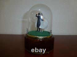 Vintage Reuge Dancing Wedding Couple Ballerina Music Box Automaton