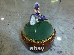 Vintage Swiss Reuge Dancing Ballerina French Cancan Music Box