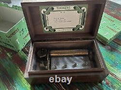 Vintage Switzerland Thorens Music Box With Original Box