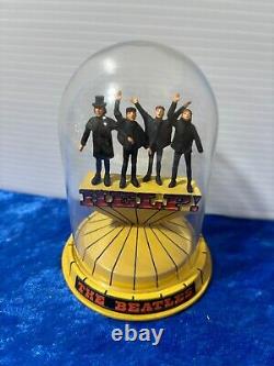 Vintage The Beatles Help Glass Dome Music Box Limited Ed