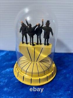 Vintage The Beatles Help Glass Dome Music Box Limited Ed