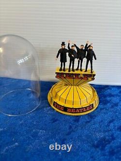 Vintage The Beatles Help Glass Dome Music Box Limited Ed