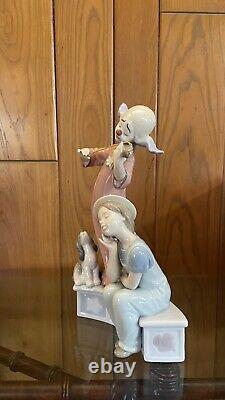 Vtg Lladro Figurine Music For A Dream #6900 withBox Retired Gorgeous