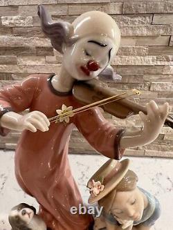 Vtg Lladro Figurine Music For A Dream #6900 withBox Retired Gorgeous