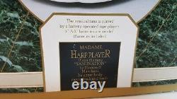Waco Musical Melody Motion Madames Harp Harpsichord Lyre In Orig Boxes Lot Of 3