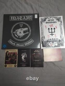 Watain Opus diaboli box set only 1000 copies + original signatures, Mayhem LP