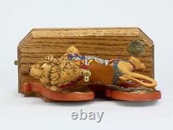 Willitts Tobin Fraley Collection Carousel Lion Music Box Introductory Edition